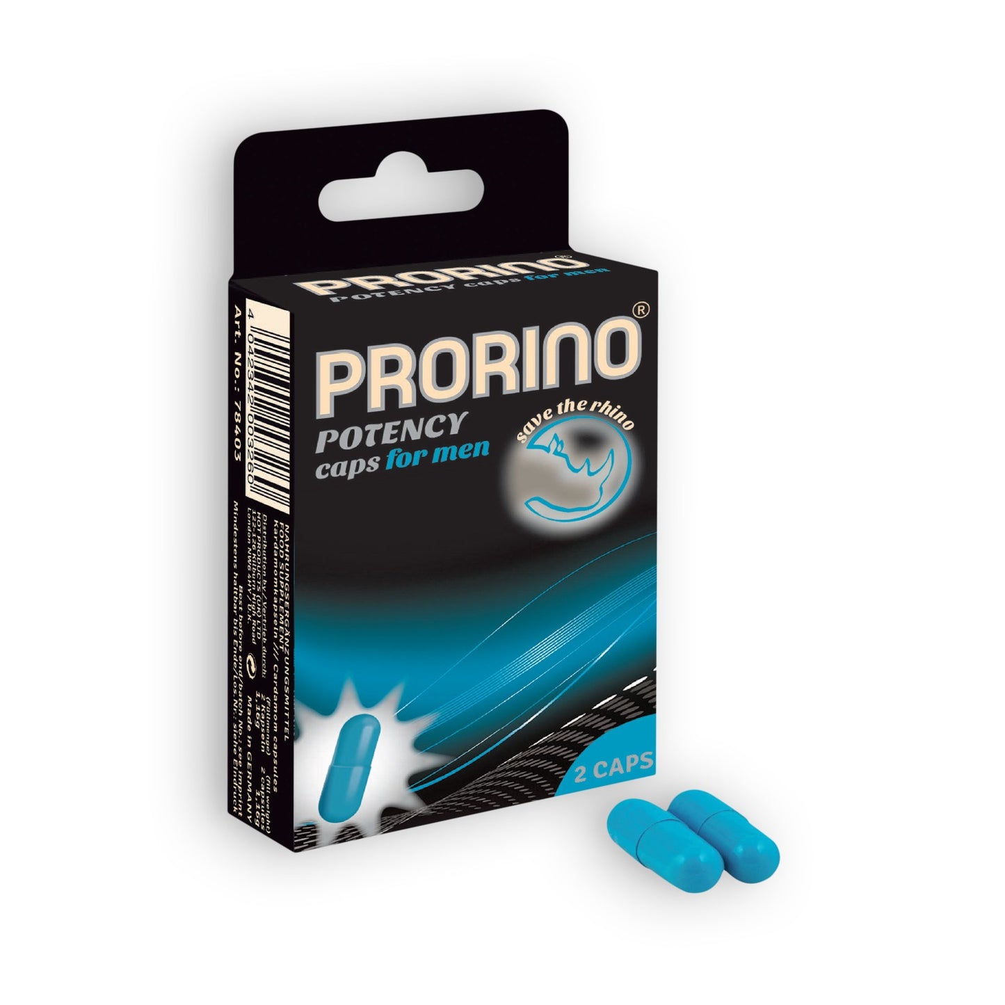 Prorino Potency caps for men