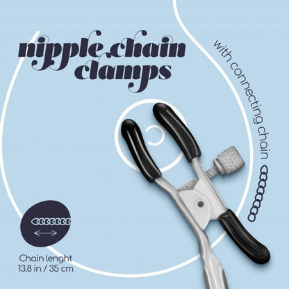 Crushious Nipple Chain Clamps pinze per capezzoli Maxximum Pleasure