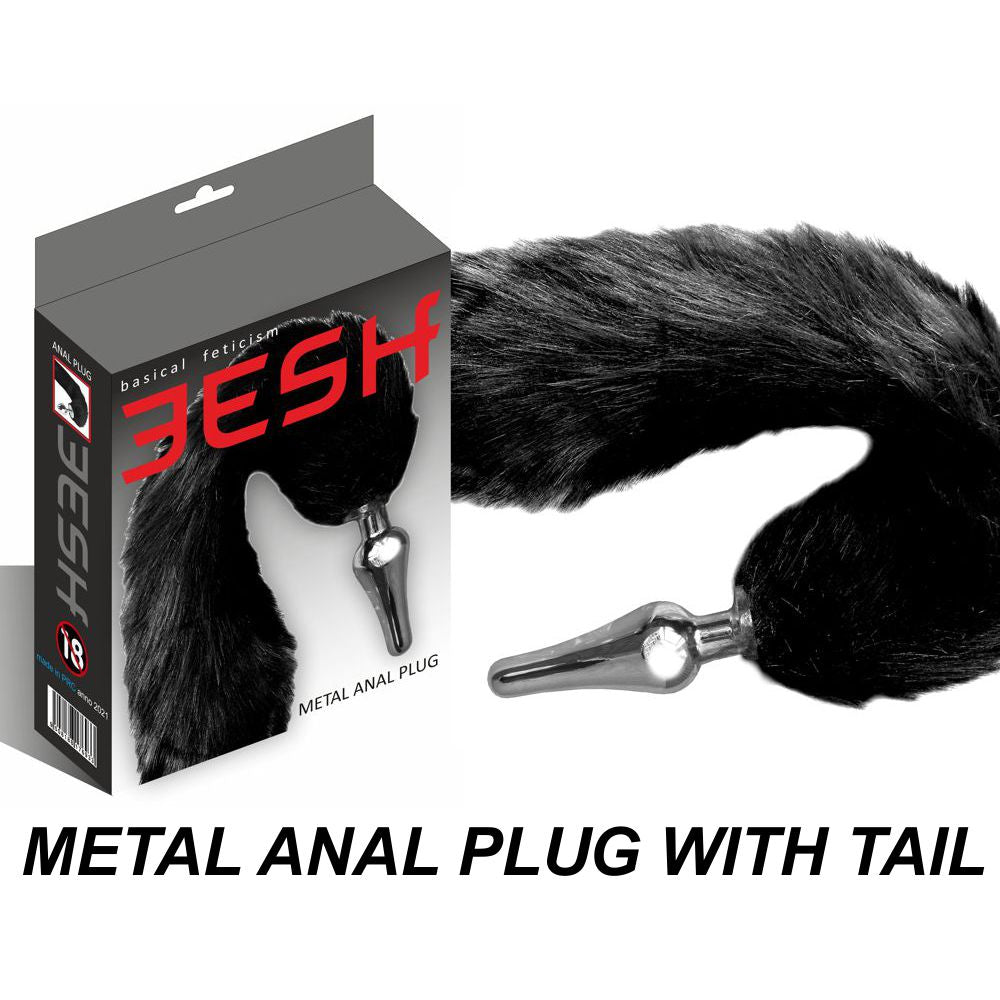 Eesh- plug in metallo con coda Maxximum Pleasure