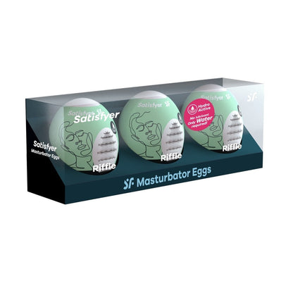 Satisfyer Masturbator Egg 3 pack