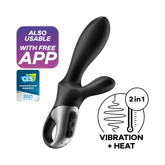 Satisfyer Heat Climax+ vibratore anale riscaldante Maxximum Pleasure