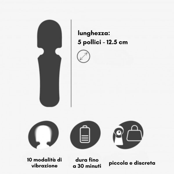 Creamy mini wand. Pleasurize - immagine 4
