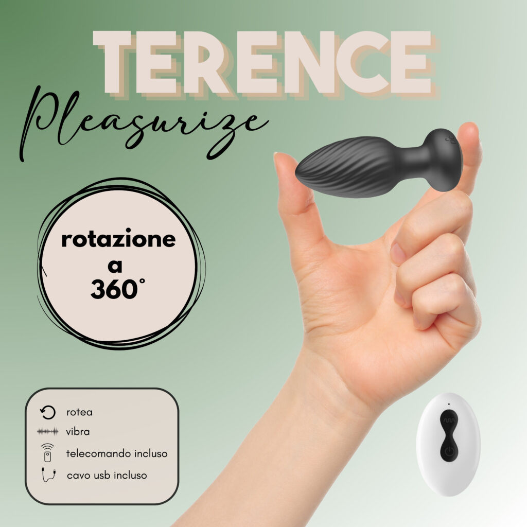 Terence - plug vibrante - maxximum pleasure