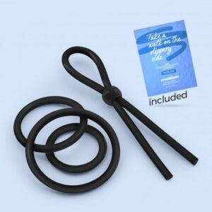 Daltons Cockrings set ed elastico in silicone. Crushious