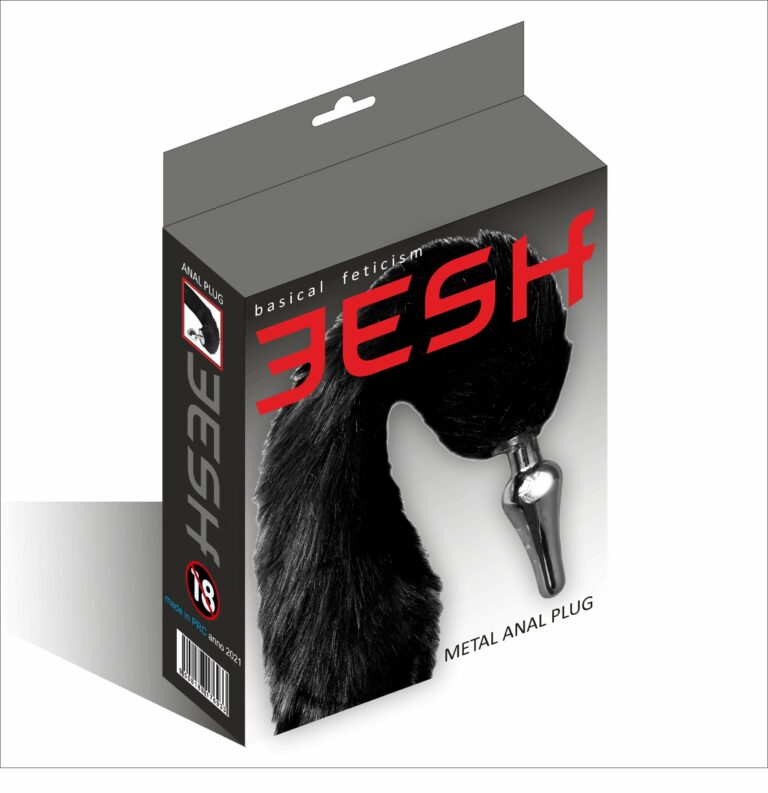 Eesh- plug in metallo con coda Maxximum Pleasure