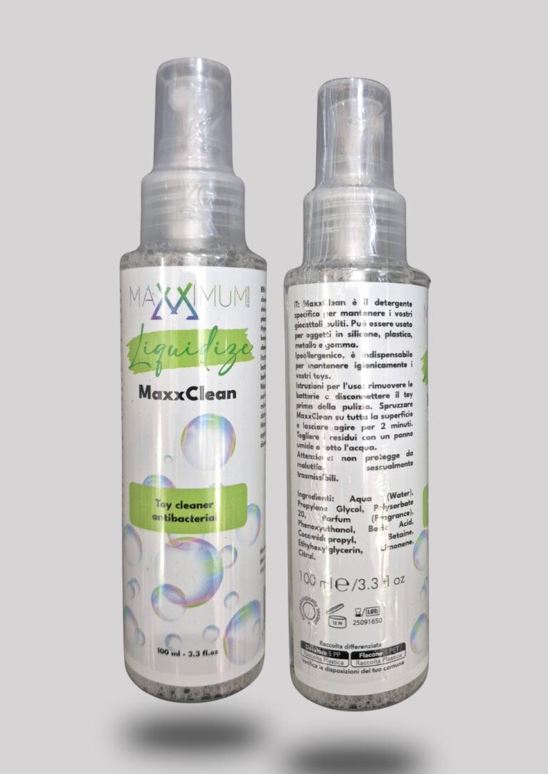 Maxxclean toy cleaner. Liquidize