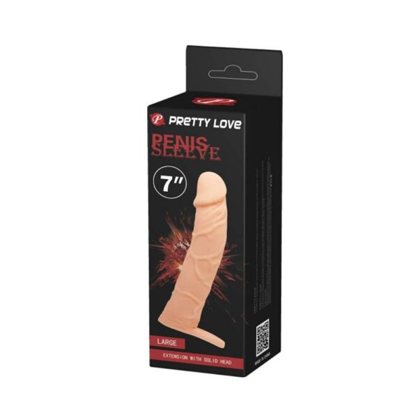 Penis Sleeve Prolunga per pene 7''. Pretty Love