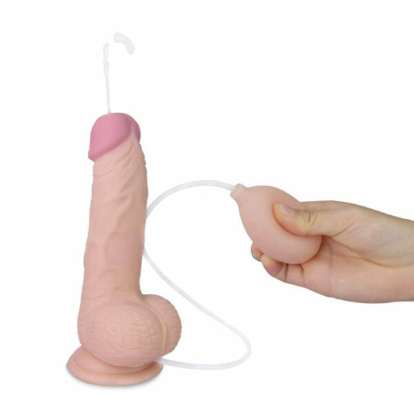 Love Toy - Dildo da 8'' con eiaculazione - immagine 4