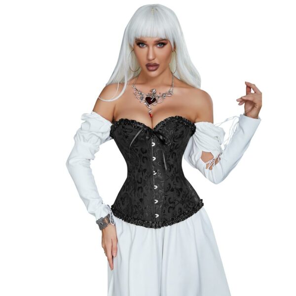 Oh Yeah - Corsetto con Dettagli Floreali - immagine 2