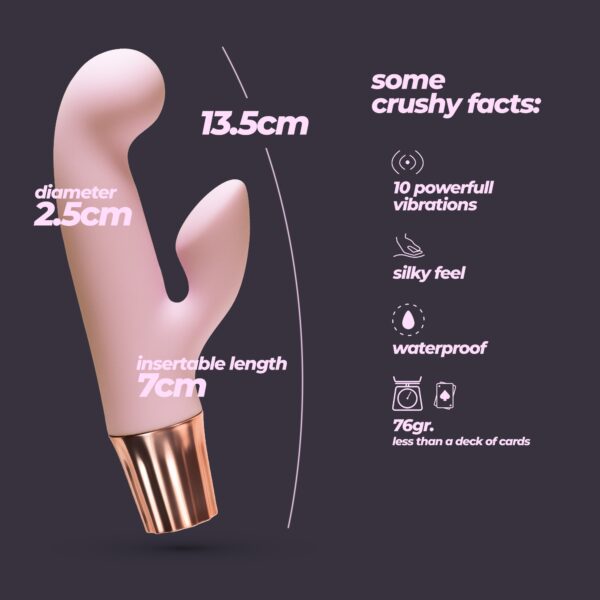 Mellow Cony mini vibratore. Crushious