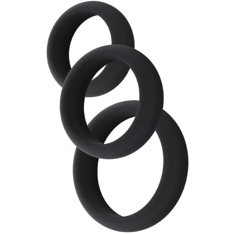 Stamina premium cockrings set da 3 pezzi. Bangers