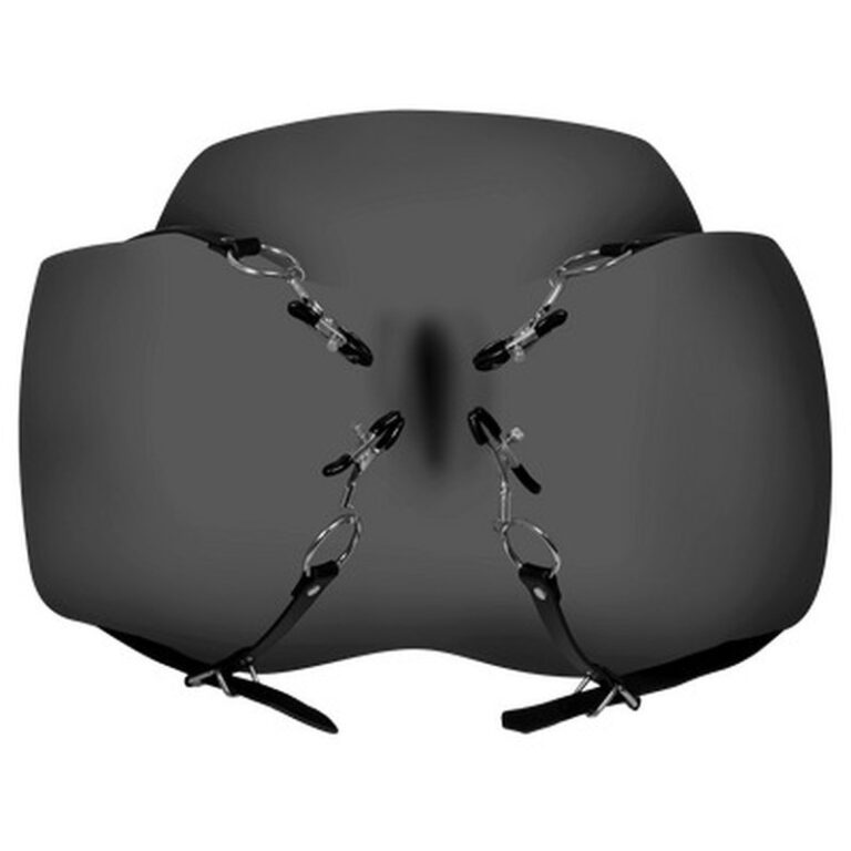 Xtreme Labia Spreader With Clamps S-XL - Divaricatori. OUCH!